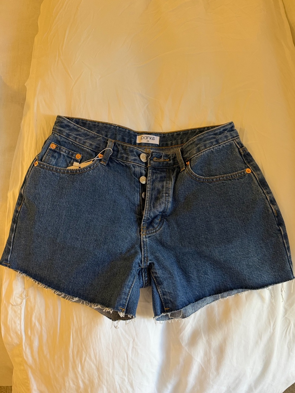 Parke blue Jean Shorts size 26